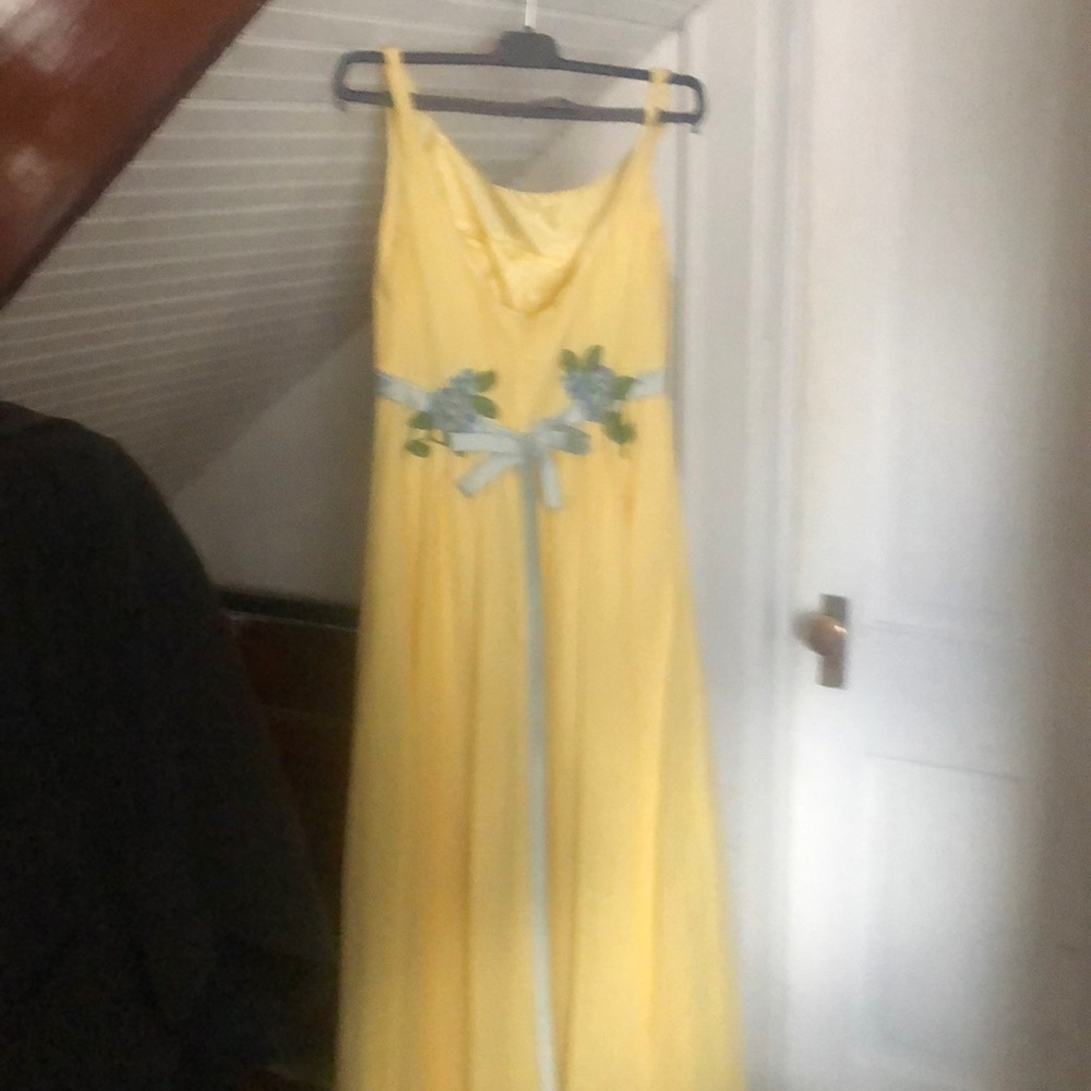 Vintage 60’s gown with embroidered details Mendocino , M